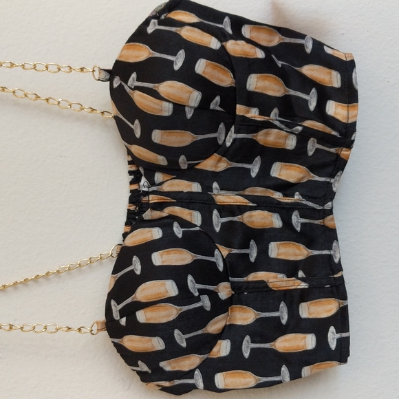 Rabbit Rose Crop Top Size XS - Picture 2 of 10